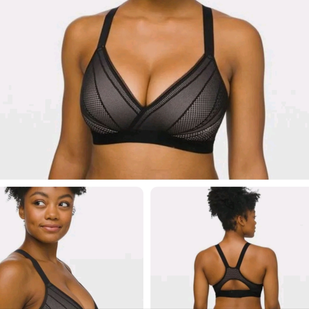 Lululemon Awake To Lace Bra Black 32 DD